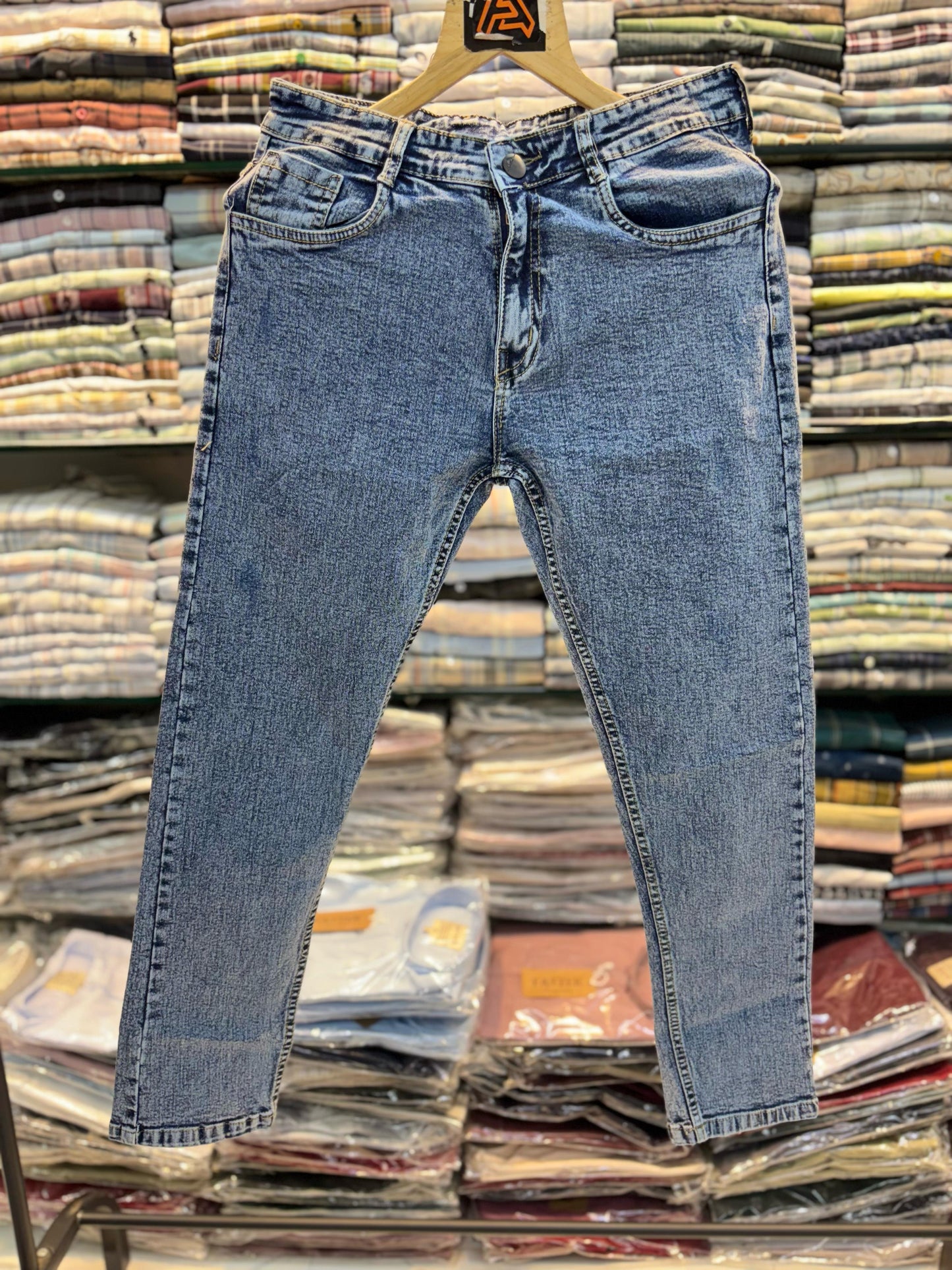 Fatzer Super Skinny Fit Ankle Length Basic Rugged Jeans