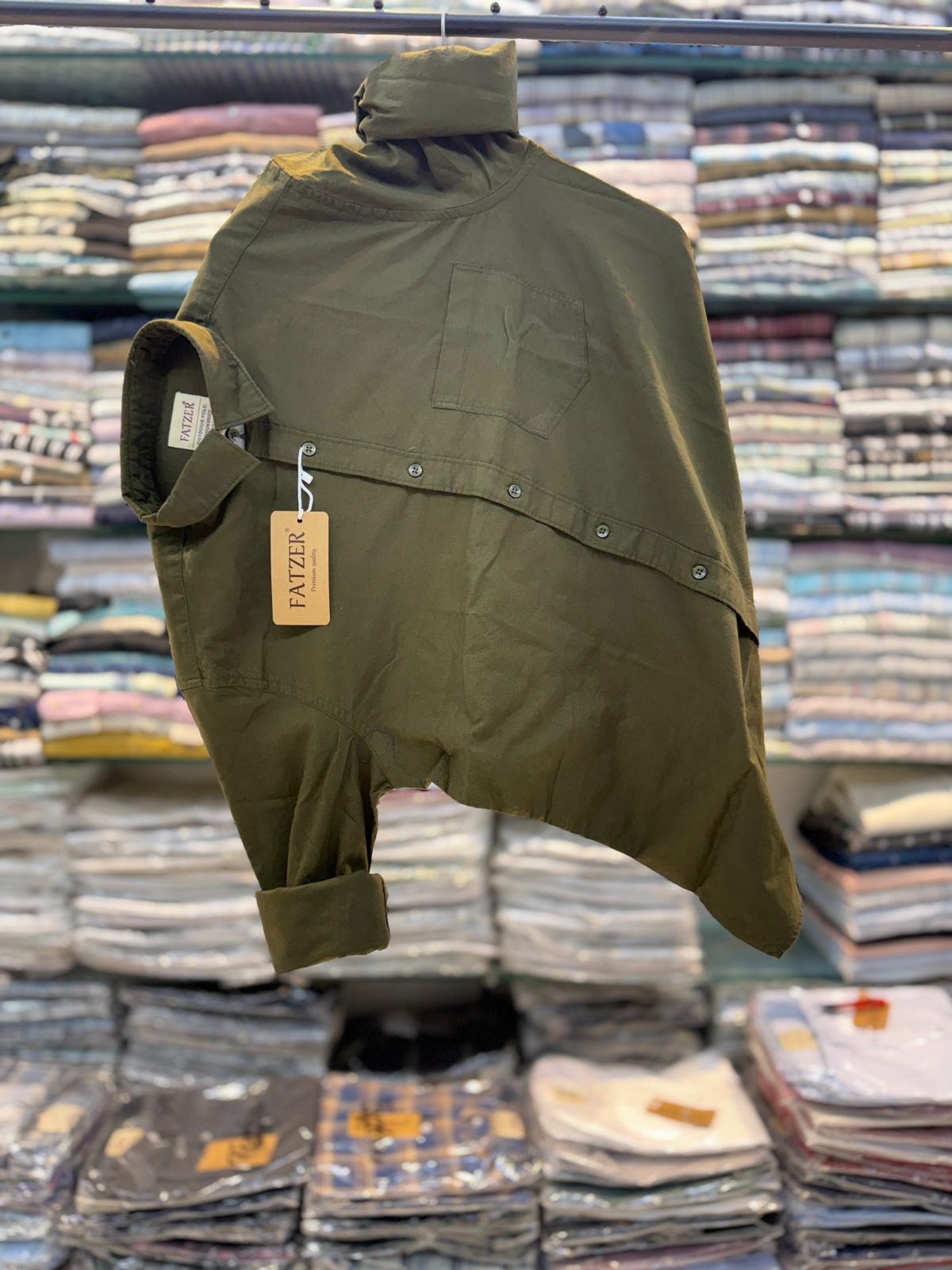 Fatzer Plain Cotton Shirts