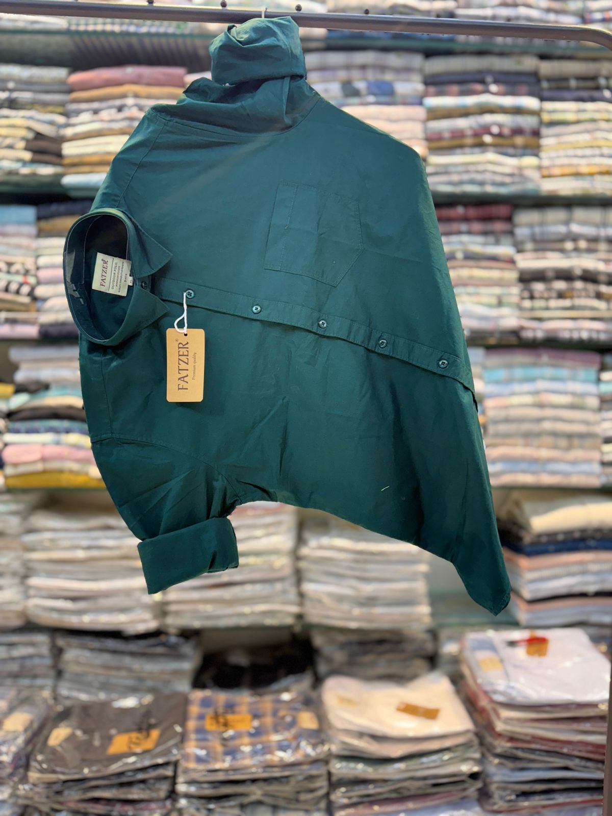 Fatzer Plain Cotton Shirts