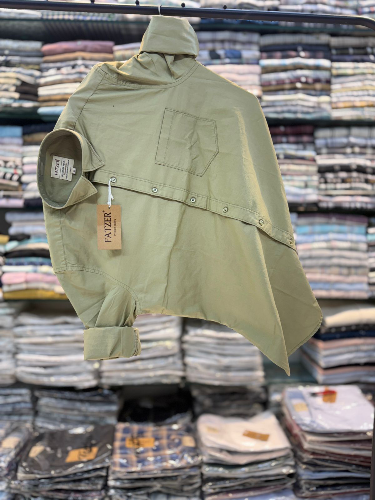 Fatzer Plain Cotton Shirts