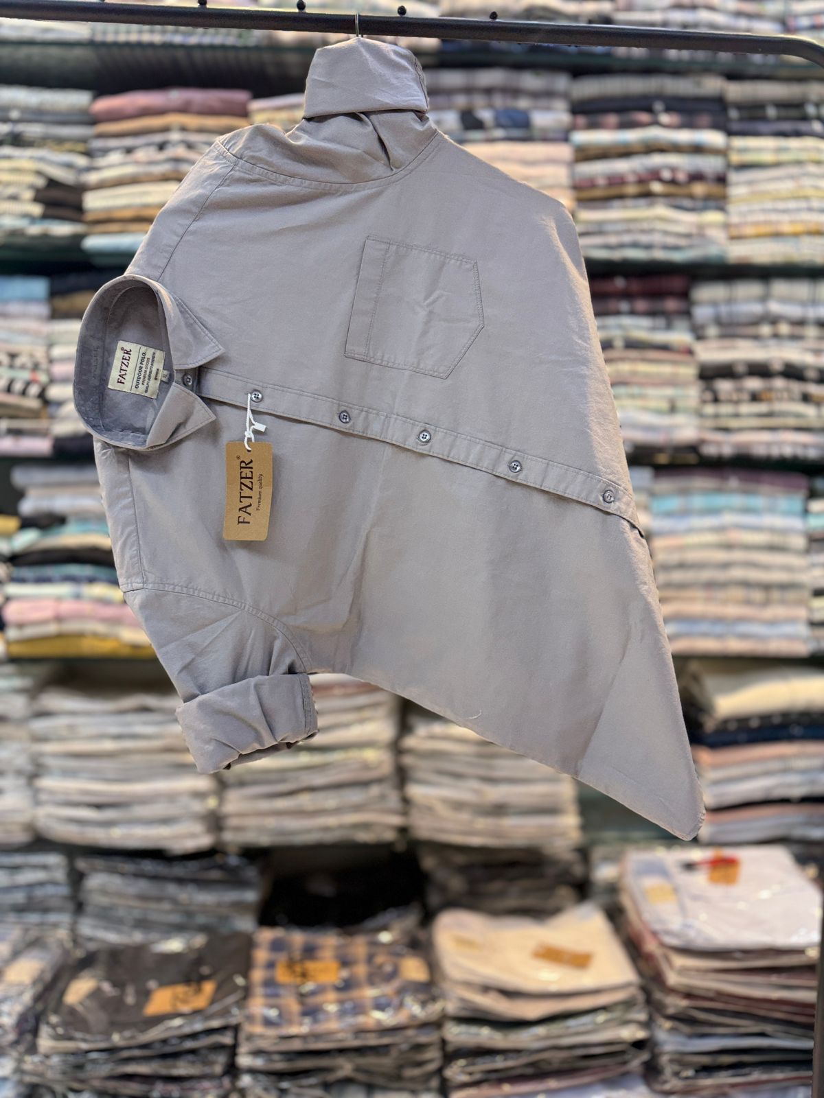 Fatzer Plain Cotton Shirts