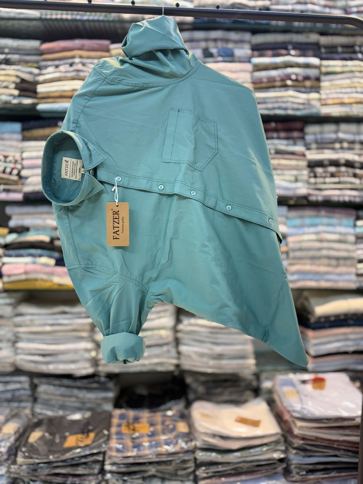 Fatzer Plain Cotton Shirts