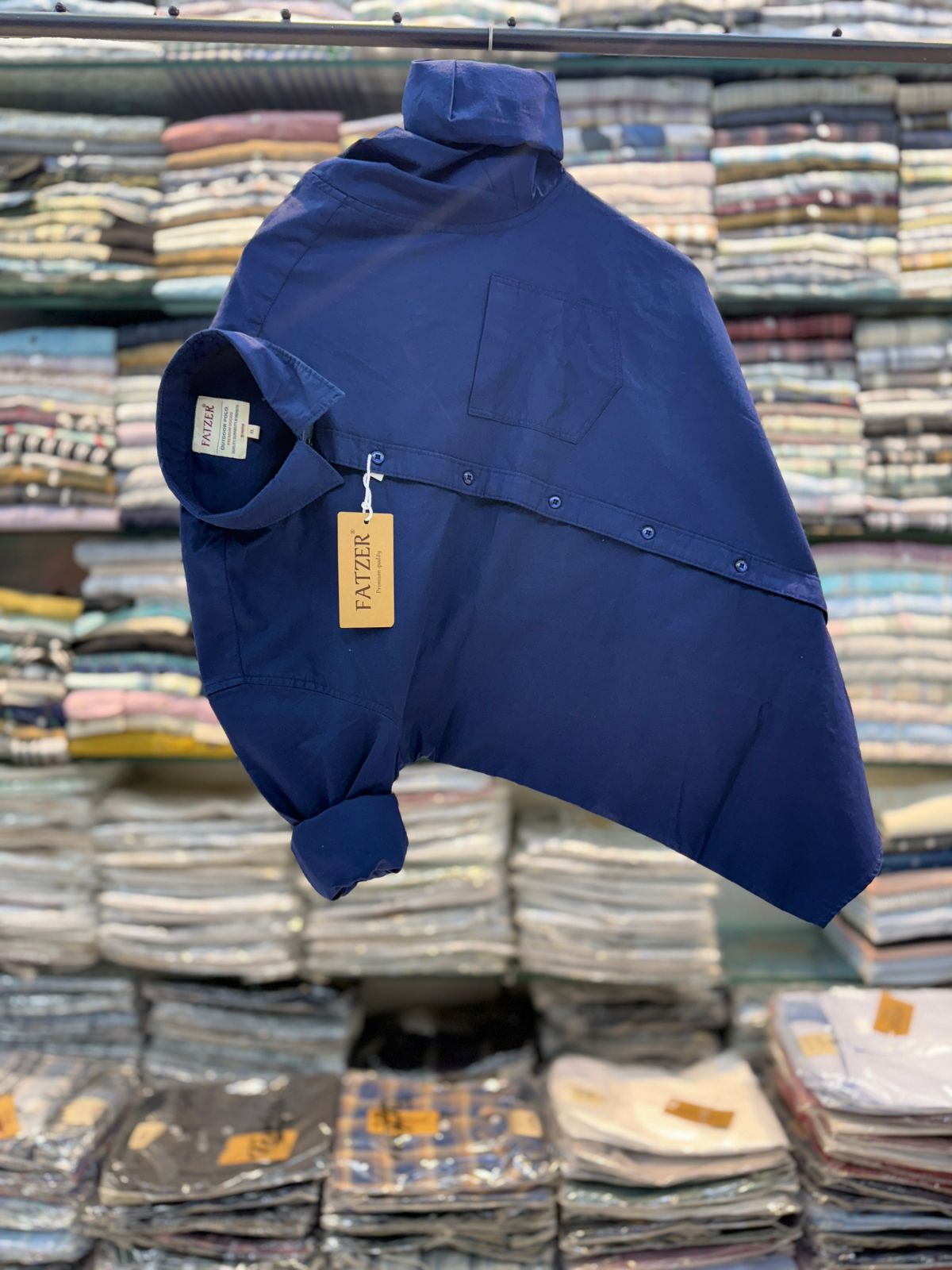 Fatzer Plain Cotton Shirts