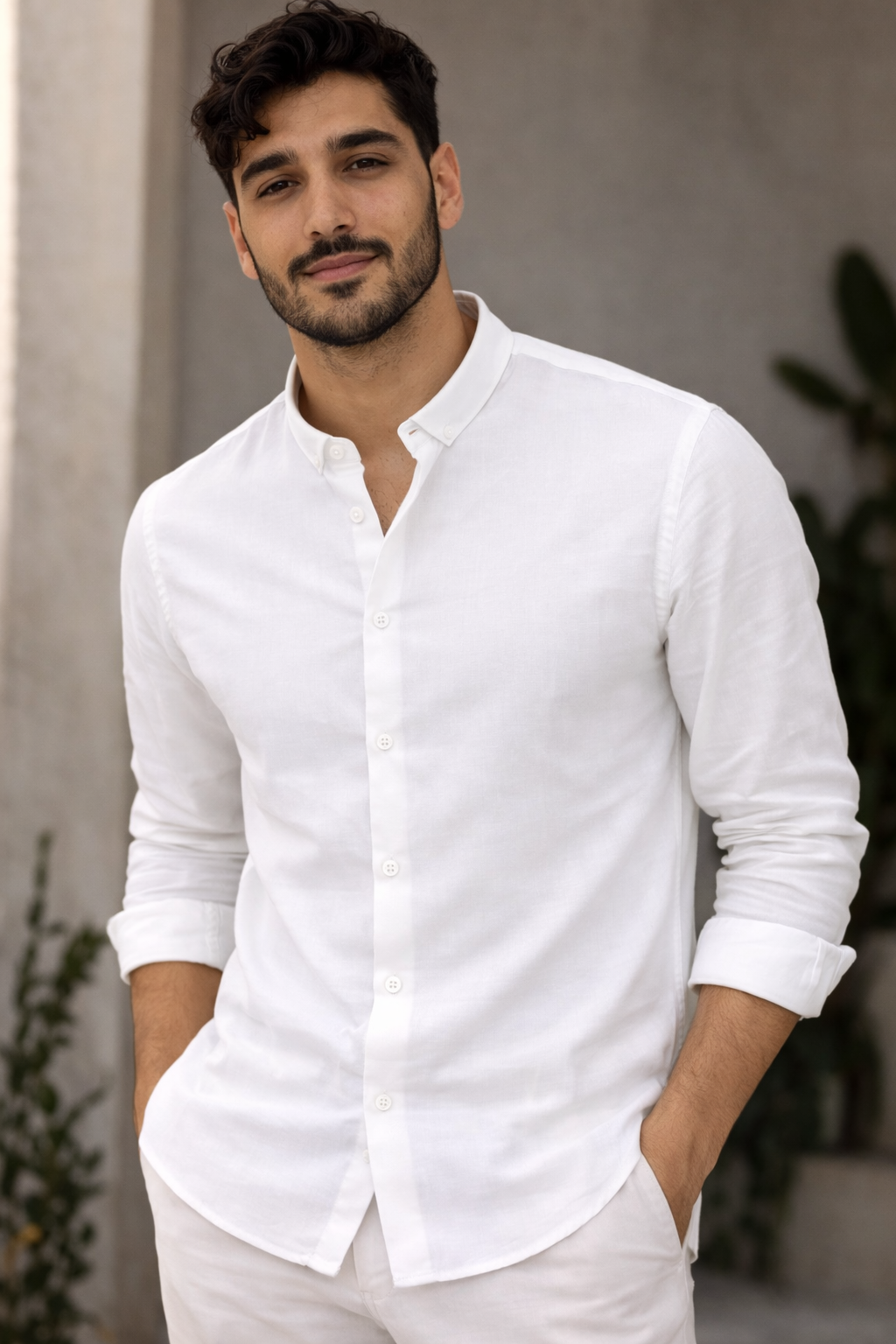 Premium Linen Plain Shirts