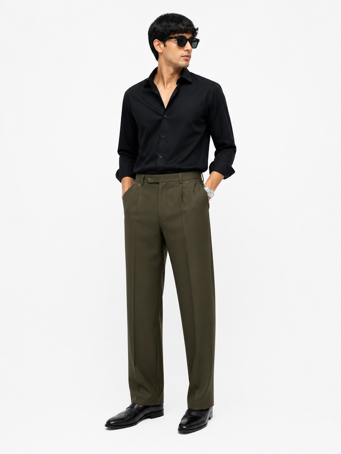Fatzer Armani Lachka Fabric Pants Fiya Collections