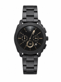 Black Luxury Chronograph Men’s Watch | Stainless Steel