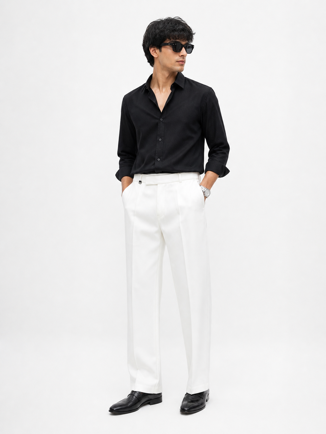 Fatzer Armani Lachka Fabric Pants Fiya Collections