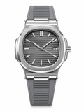 Luxury Grey Square Dial Watch for Men | Premium Silicone Strap