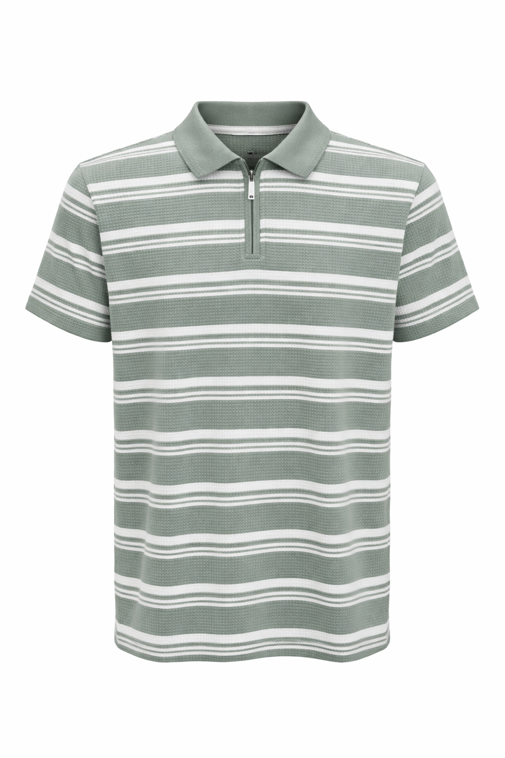 Men’s Half Sleeve Half Zip Polo T-Shirts