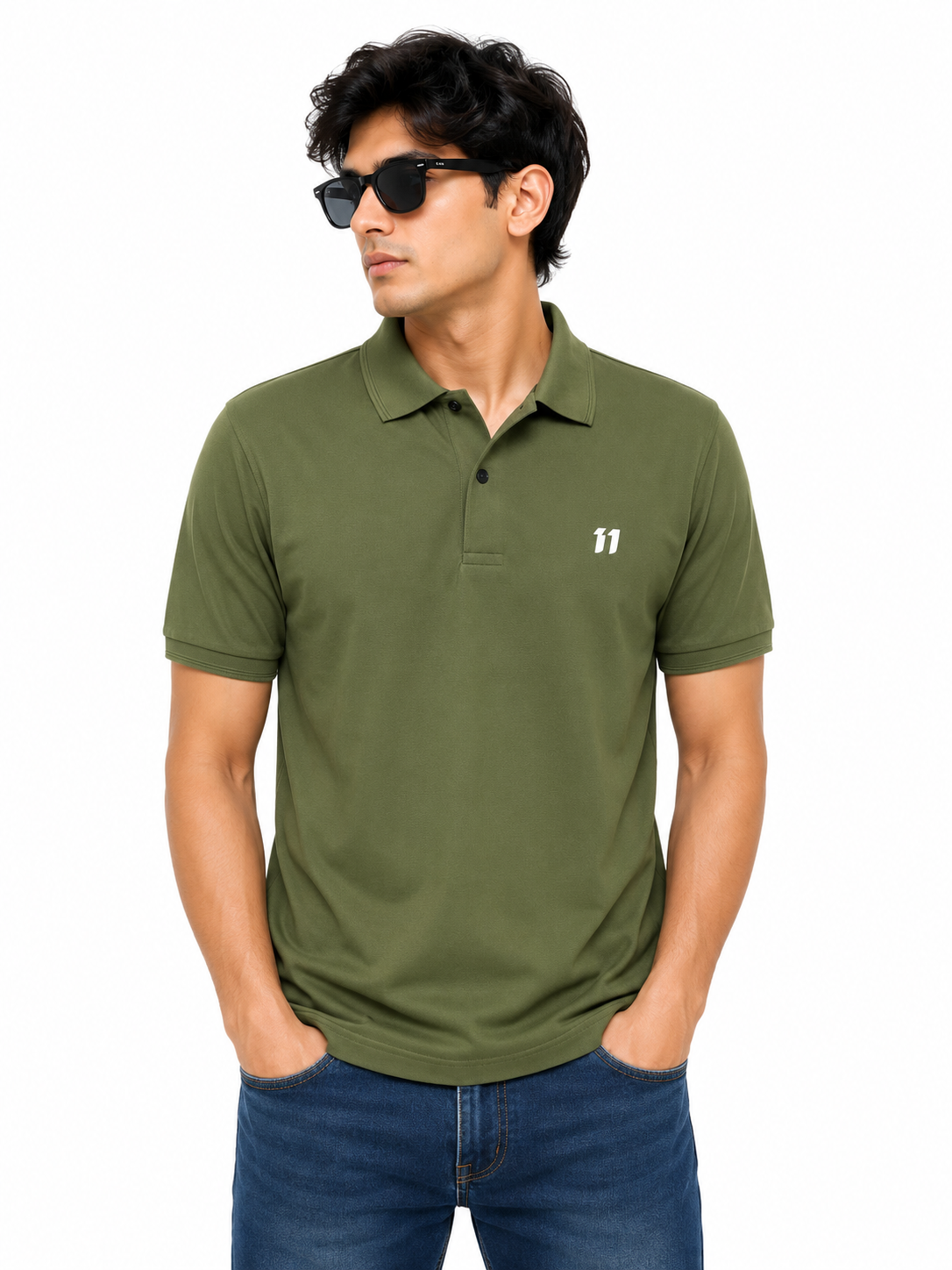 Matte Dri Fit Collar T-shirts
