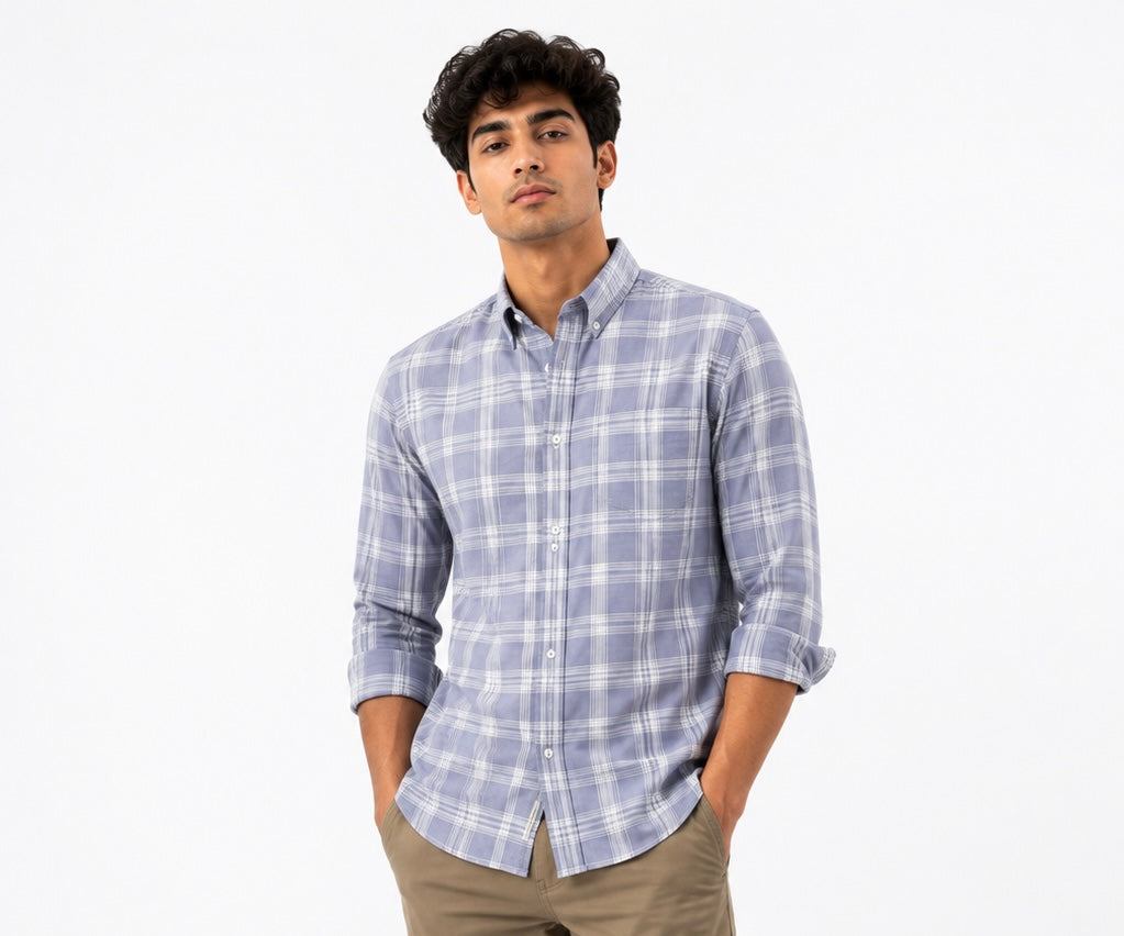Men's Check Shirts Online in India | Casual & Cotton Checked Shirts | Fiya Collection Fiya Collections