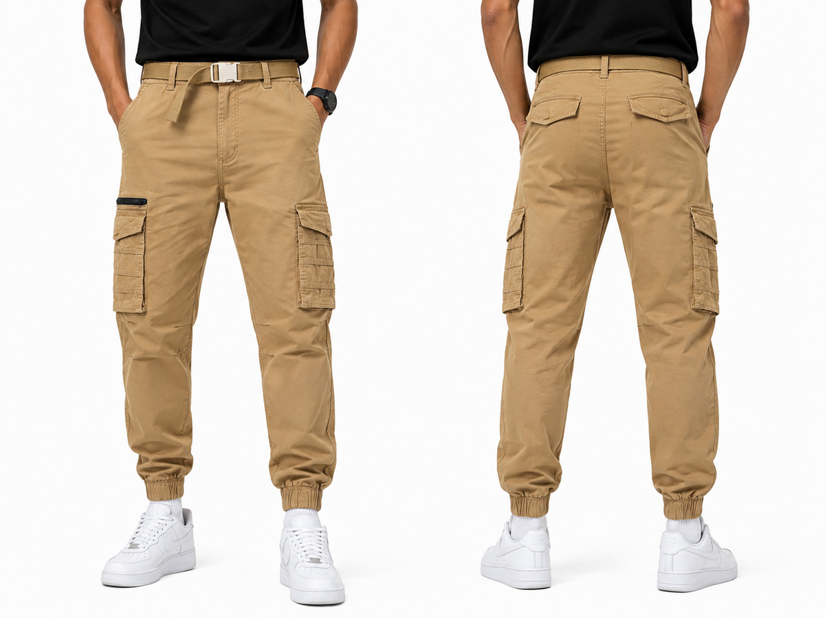 Men’s Multi Pocket Grip Cargo Pants