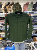 Oxford Cotton Solid Color Shirts for Men