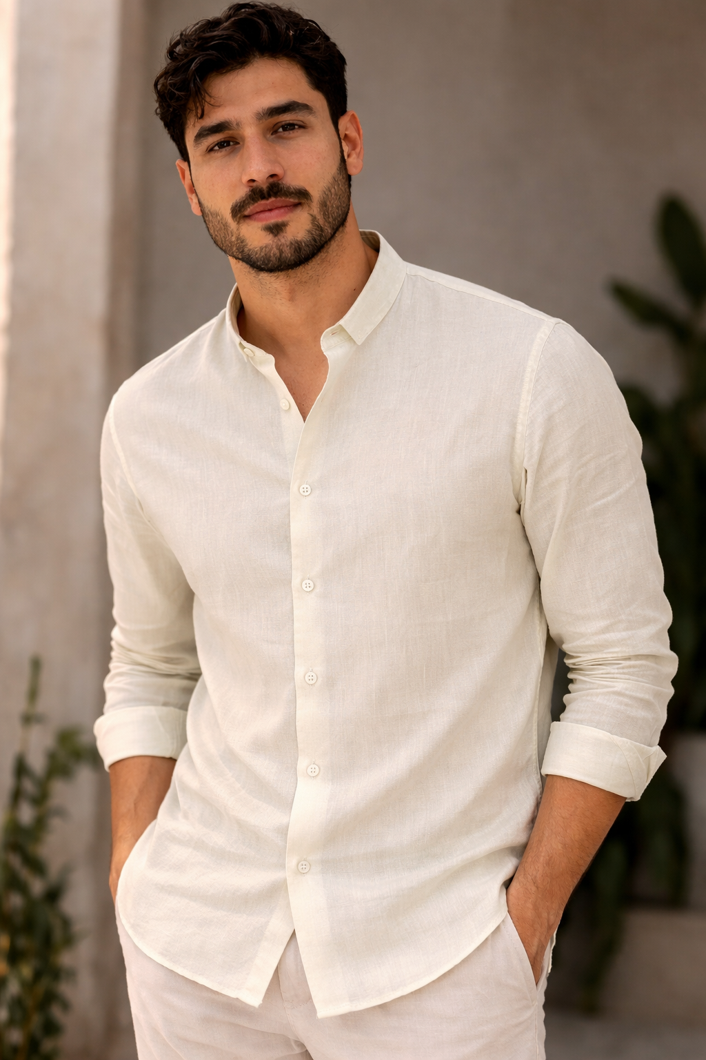 Premium Linen Plain Shirts