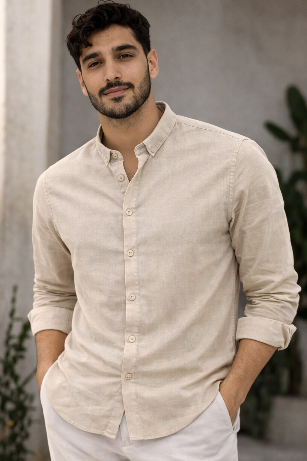 Premium Linen Plain Shirts