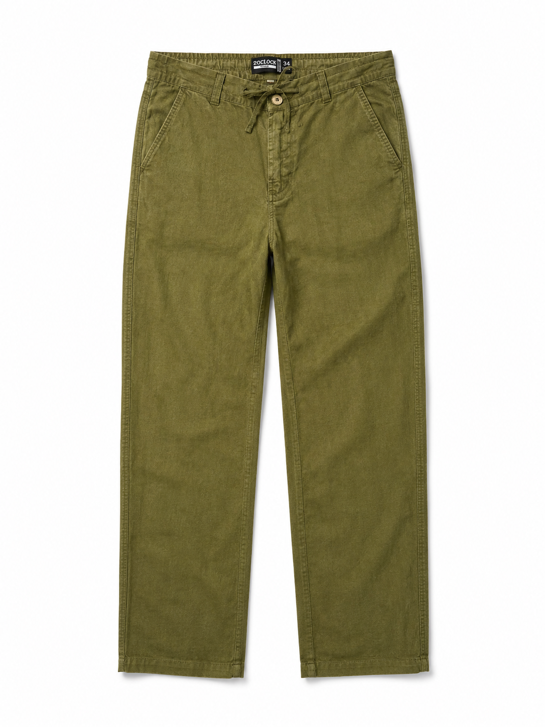 Men's Linen Straight Fit Pants Fiya Collections
