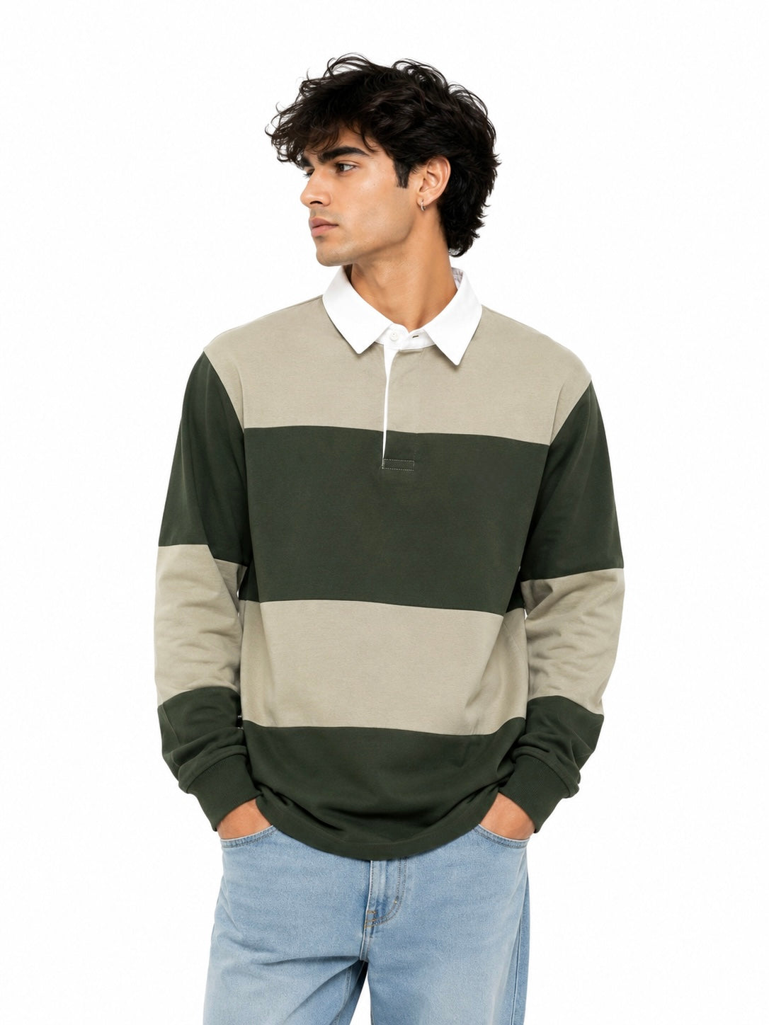 Men's Full Sleeve Collar T-Shirt | Premium Polo T-Shirt