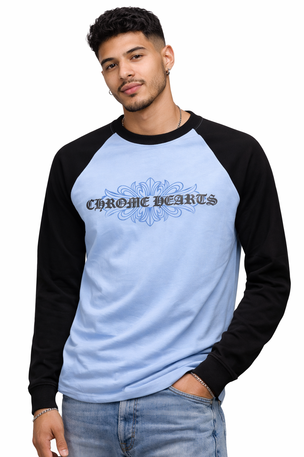 Men’s Full Sleeve Cut Panel T-Shirts