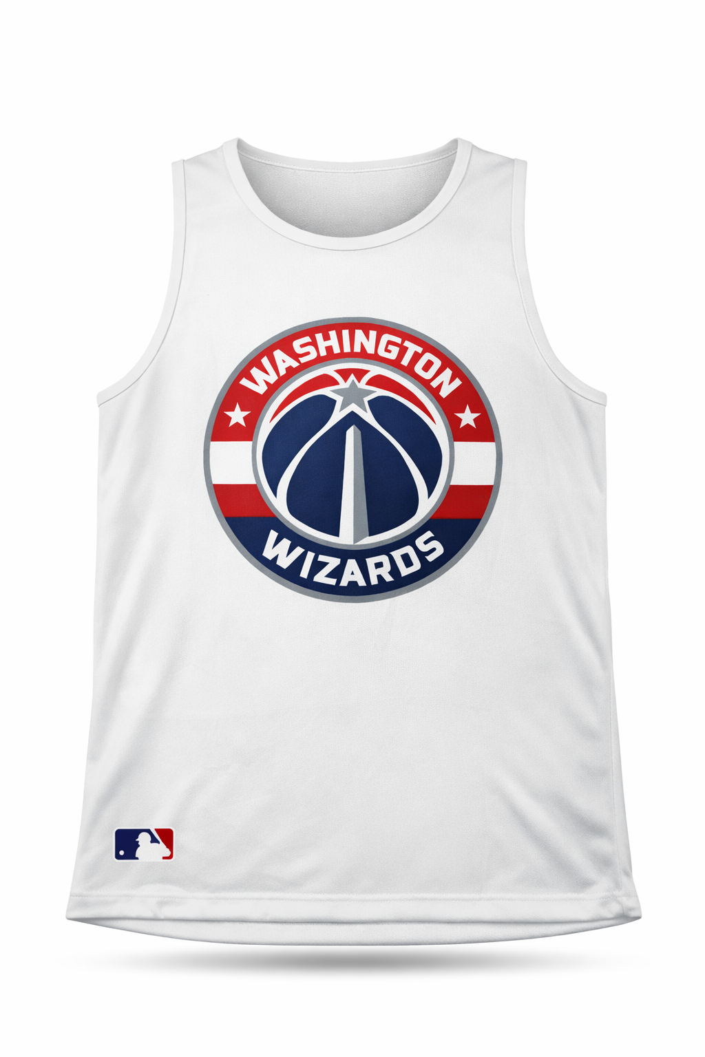 Washington Wizards White Sleeveless Tank Top for Men – Basketball Sports Gym Vest