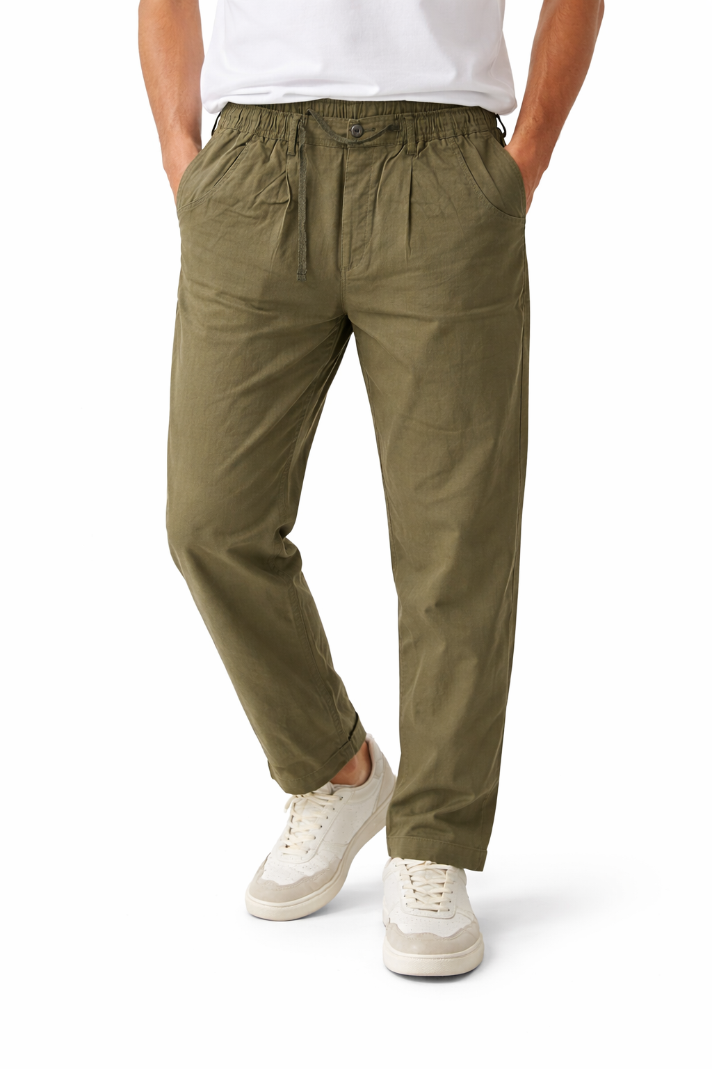 Premium Linen Straight Fit Pants