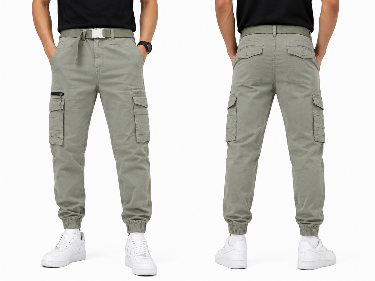 Men’s Multi Pocket Grip Cargo Pants
