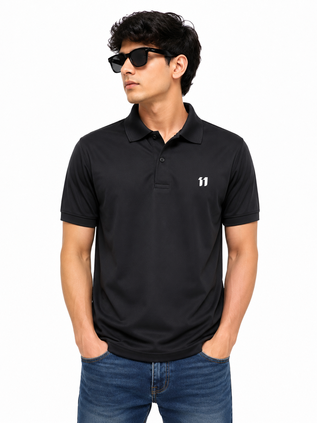 Matte Dri Fit Collar T-shirts