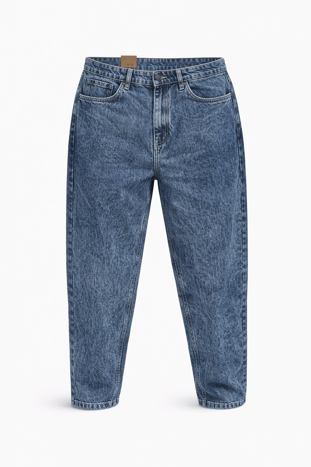 Mom Fit Baggy Jeans - Big Size