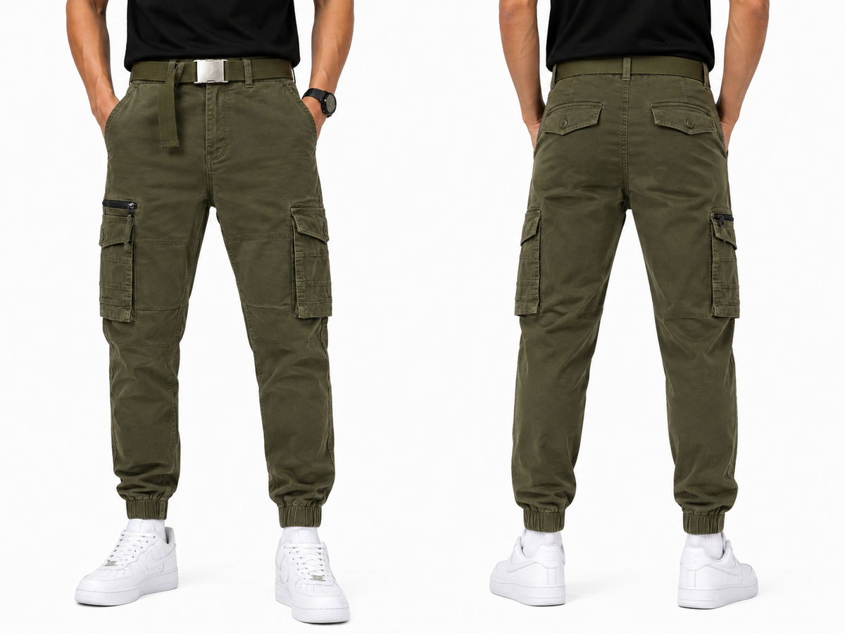Men’s Multi Pocket Grip Cargo Pants