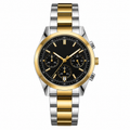 Gold & Silver Men's Chronograph Watch | Two-Tone Steel