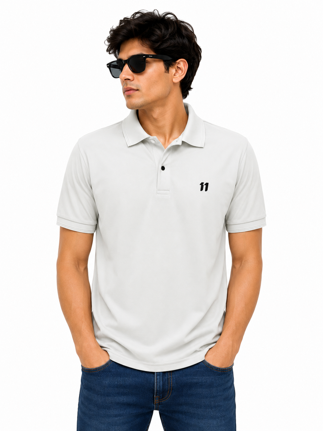 Matte Dri Fit Collar T-shirts