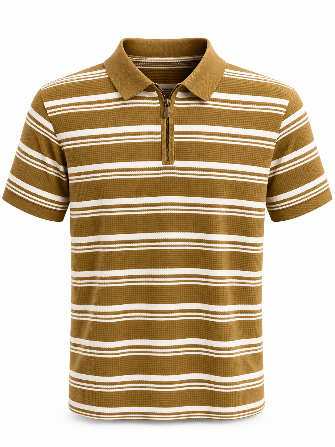 Men’s Half Sleeve Half Zip Polo T-Shirts