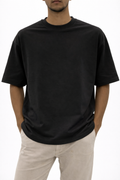 Downshoulder Plain Tshirts
