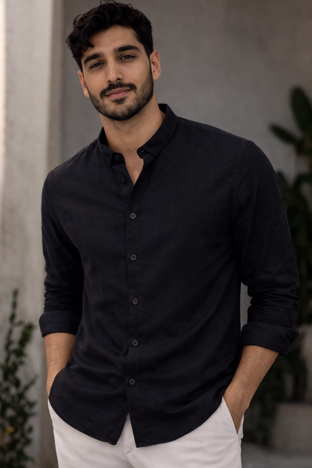 Premium Linen Plain Shirts