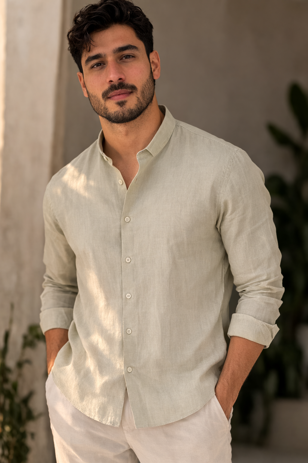 Premium Linen Plain Shirts