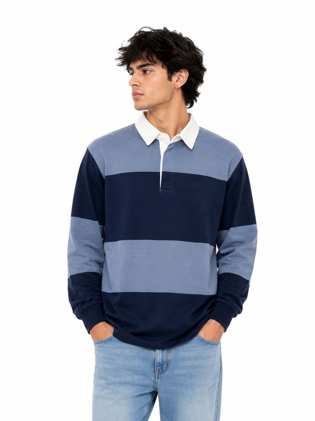 Men's Full Sleeve Collar T-Shirt | Premium Polo T-Shirt