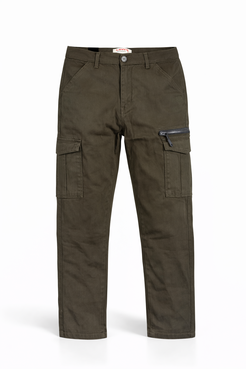 Men's Slim Fit Cargo Pants - Only 32 Size