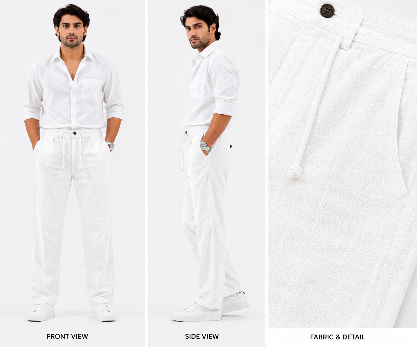 Premium Linen Casual Pants Fiya Collections