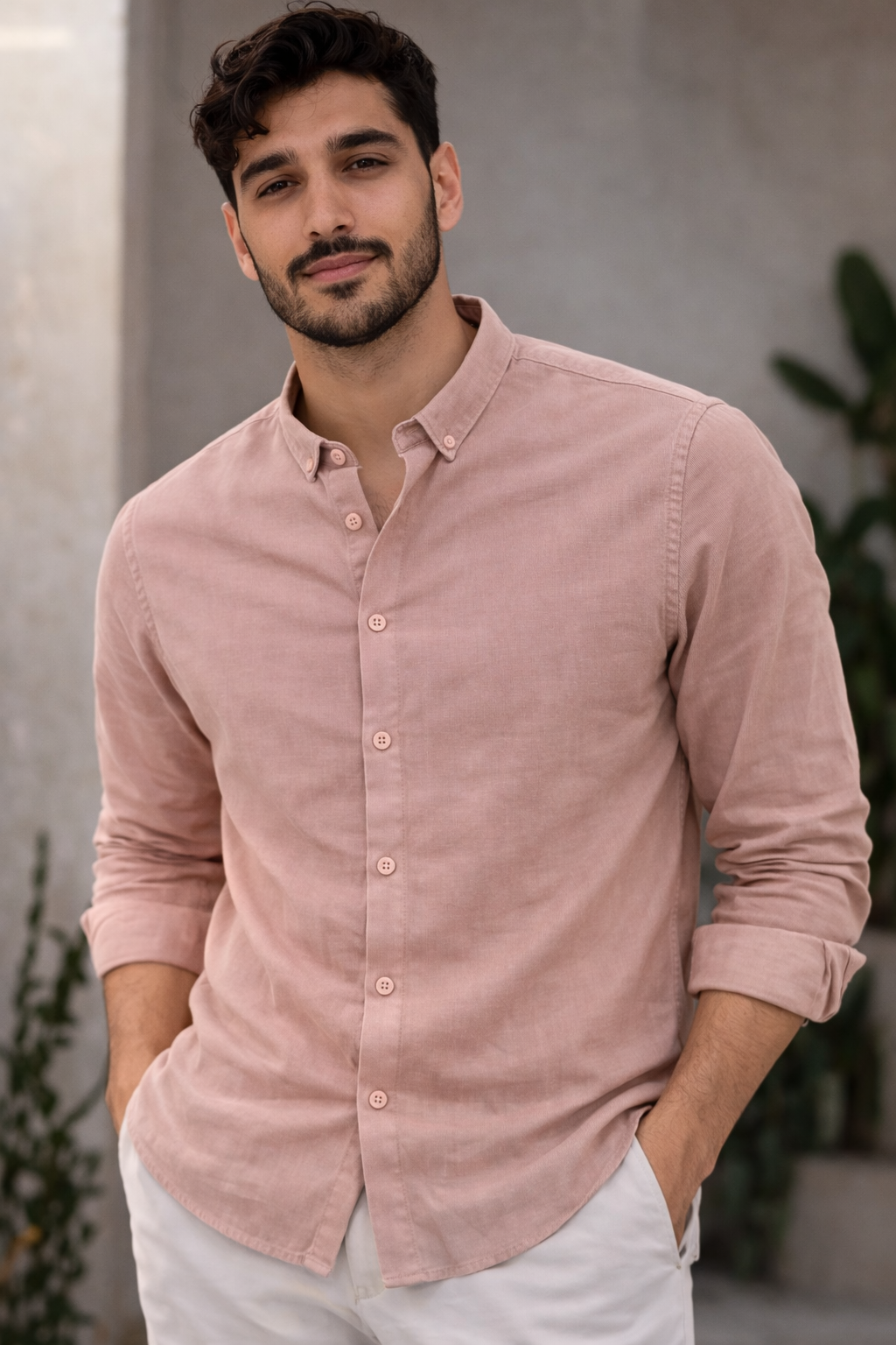 Premium Linen Plain Shirts