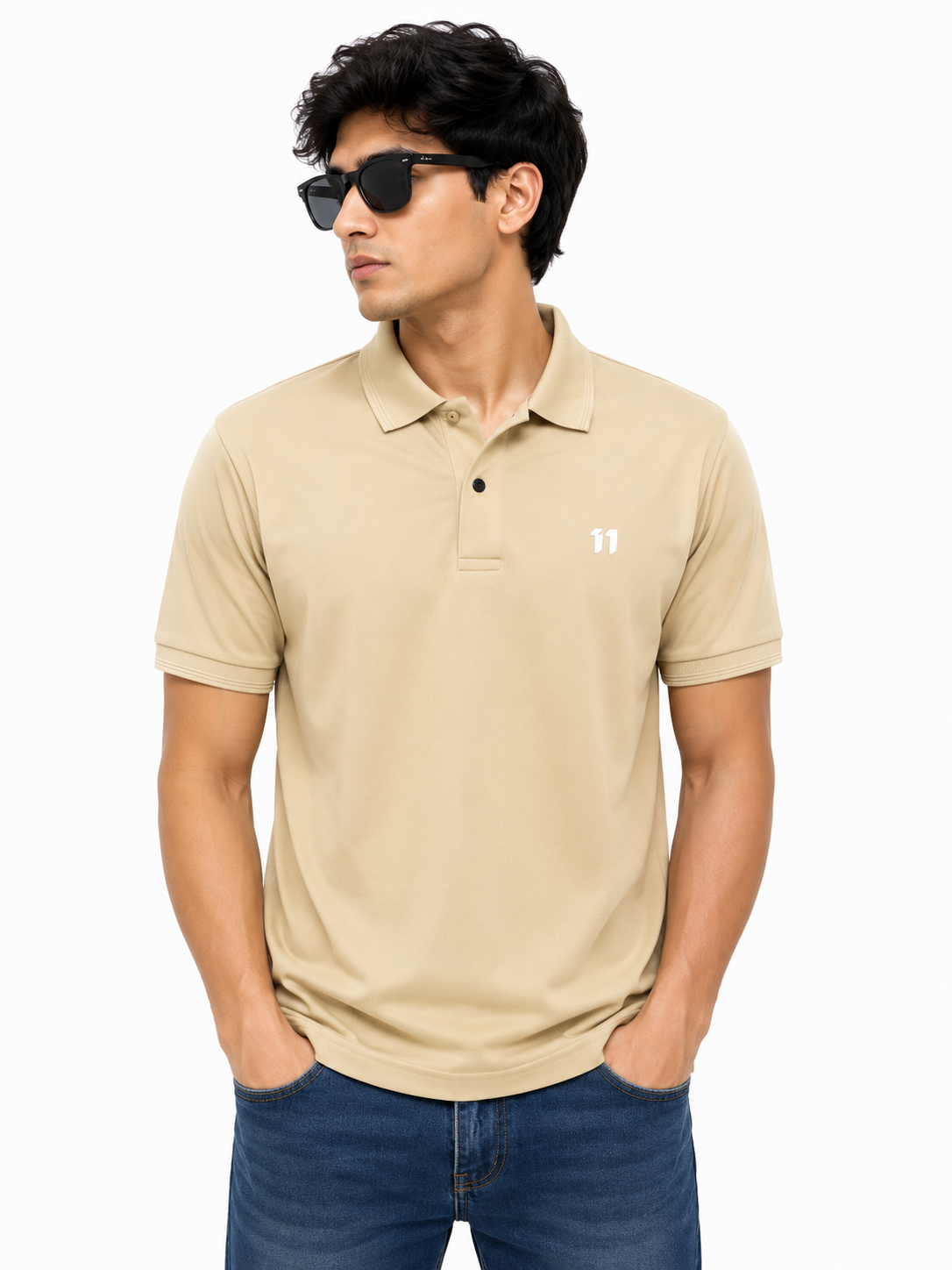 Matte Dri Fit Collar T-shirts
