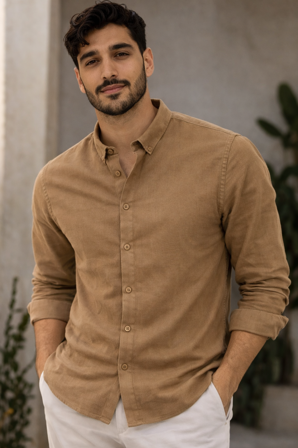 Premium Linen Plain Shirts
