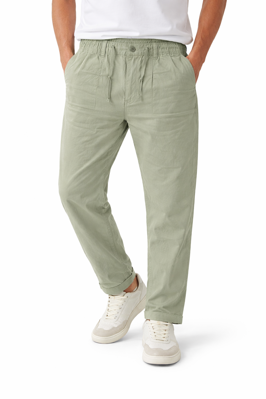 Premium Linen Straight Fit Pants
