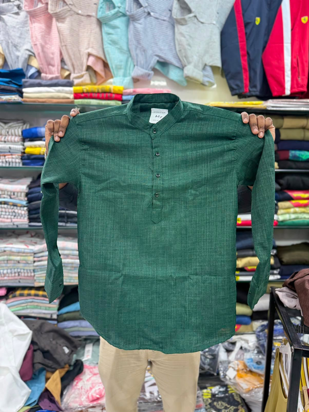 Plain Short Kurtas