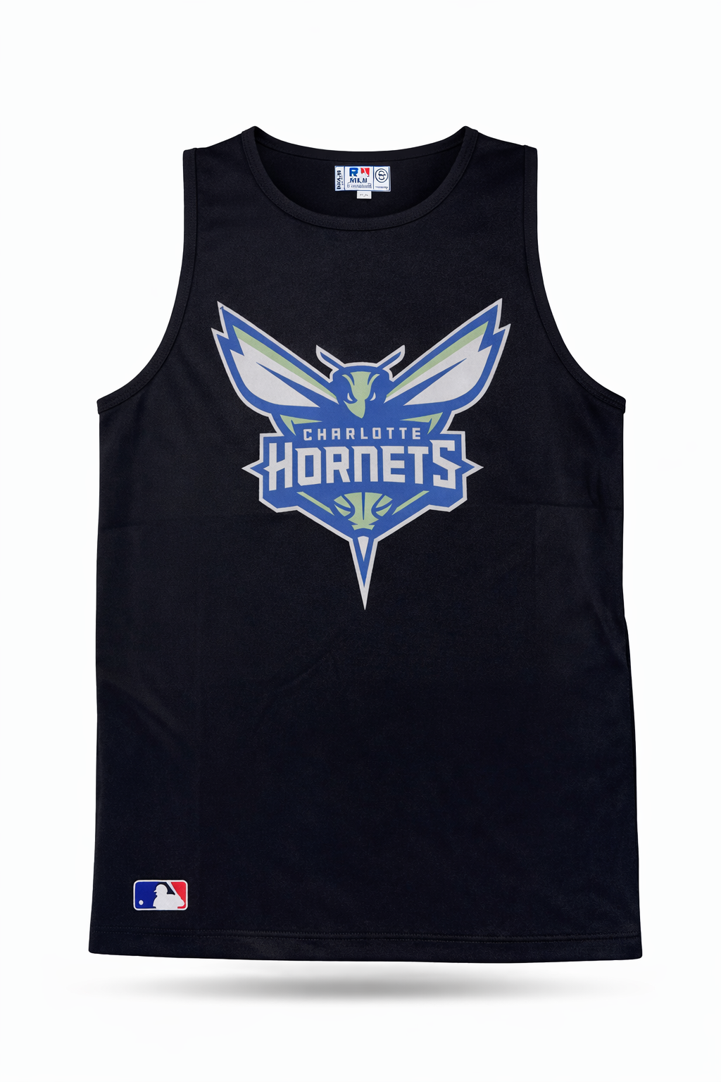 Charlotte Hornets Black Sleeveless Tank Top for Men – Basketball Gym Sports Vest