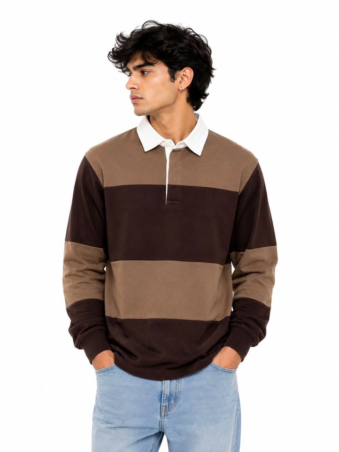 Men's Full Sleeve Collar T-Shirt | Premium Polo T-Shirt