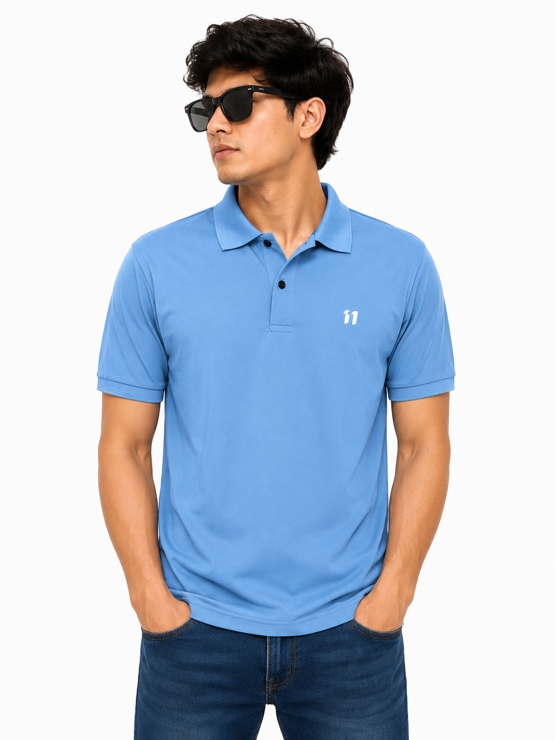 Matte Dri Fit Collar T-shirts