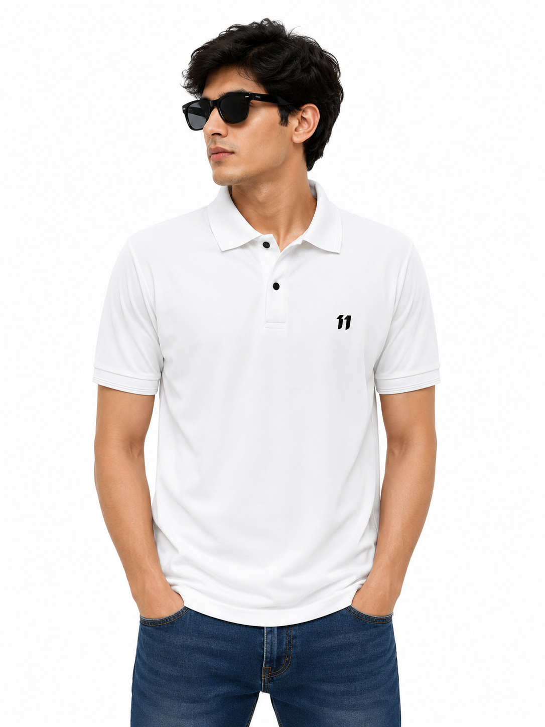 Matte Dri Fit Collar T-shirts