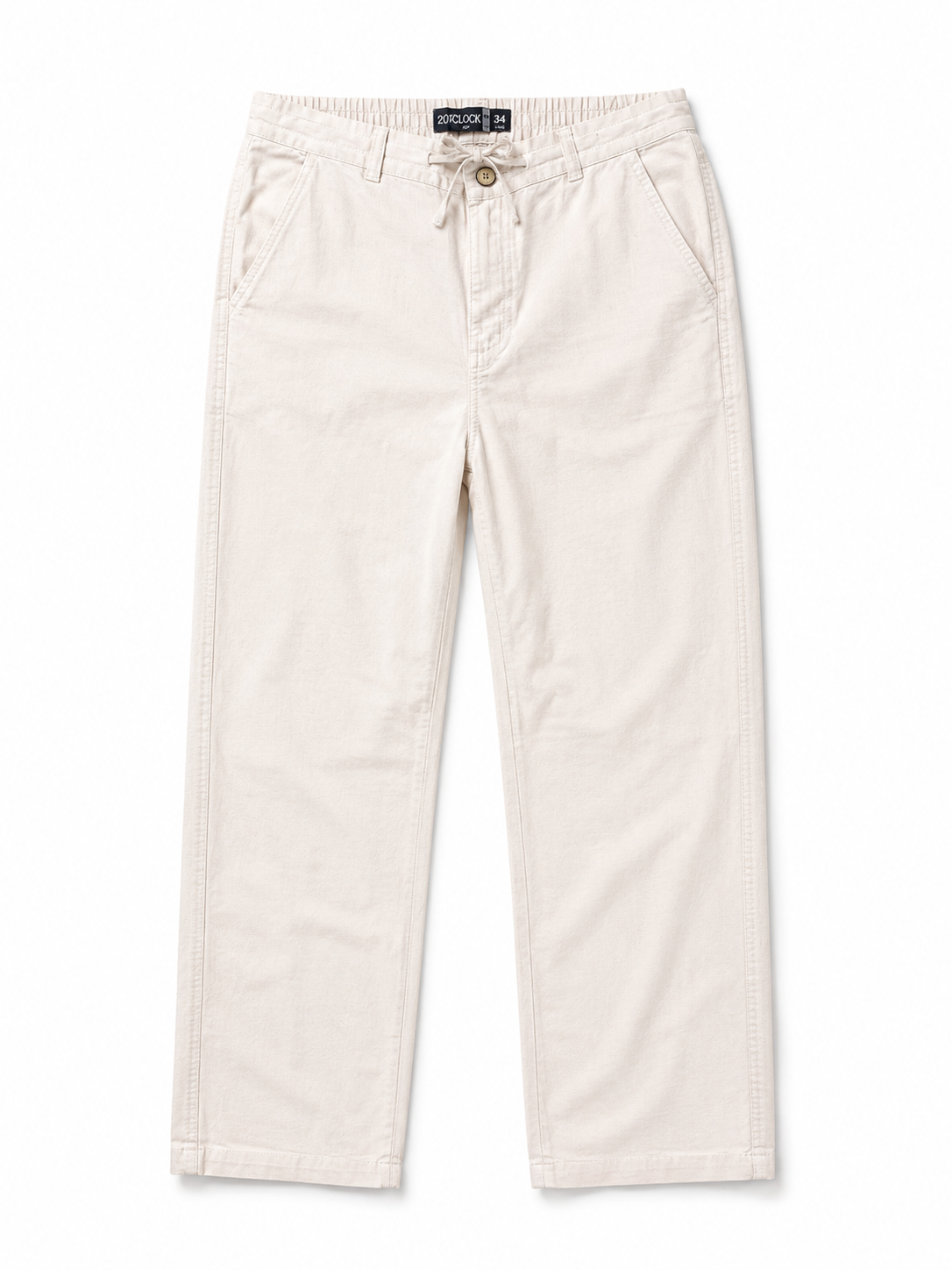 Men's Linen Straight Fit Pants Fiya Collections