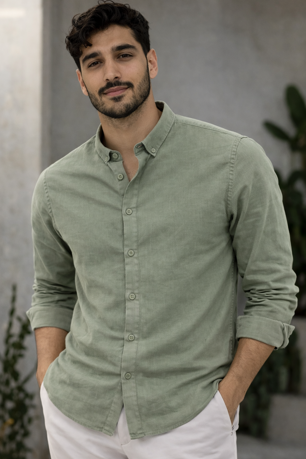 Premium Linen Plain Shirts