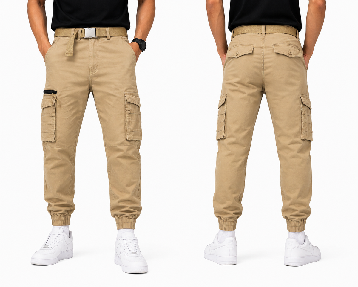Men’s Multi Pocket Grip Cargo Pants