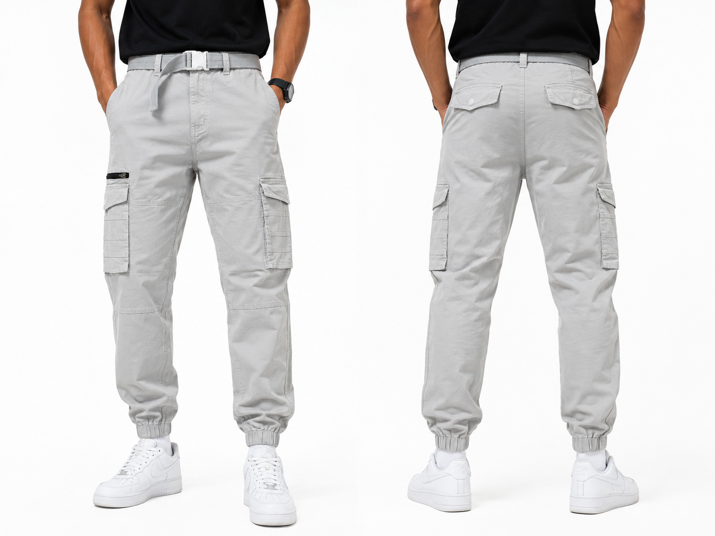 Men’s Multi Pocket Grip Cargo Pants